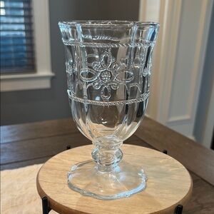 Colette by JULISKA GLASSWARE Blown Glass Goblet Discontinued